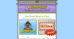 Desktop Screenshot of guru.playmasterguru.com