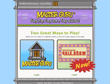 Tablet Screenshot of guru.playmasterguru.com
